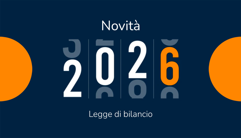 Novità Legge di Bilancio 2026